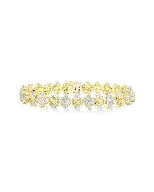 Diana M Metallic Fine Jewelry 18k 6.50 Ct. Tw. Diamond Bracelet