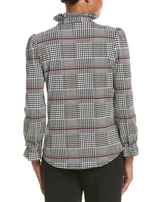 Jude Connally Gray Wren Blouse