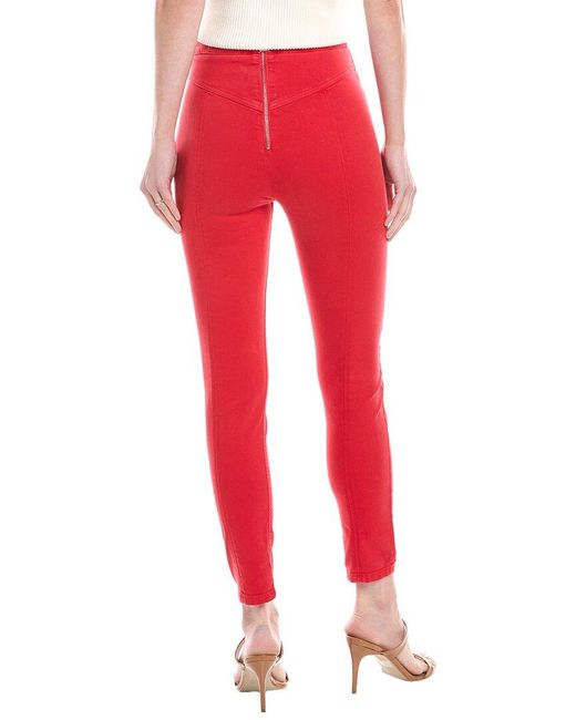 Elisabetta Franchi Red Skinny Jean