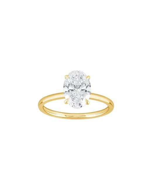Lab Grown Diamonds White 14K 2.00 Ct. Tw. Lab-Grown Diamond Solitaire Ring