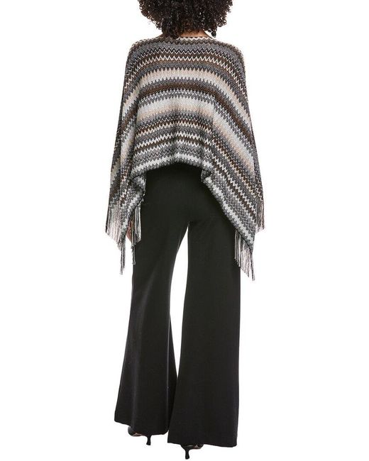 Missoni Brown Poncho