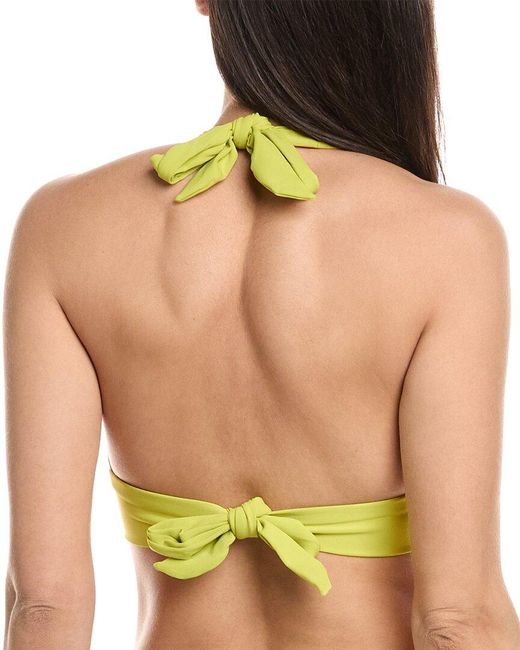 Robin Piccone Green Aubrey Halter D Cup