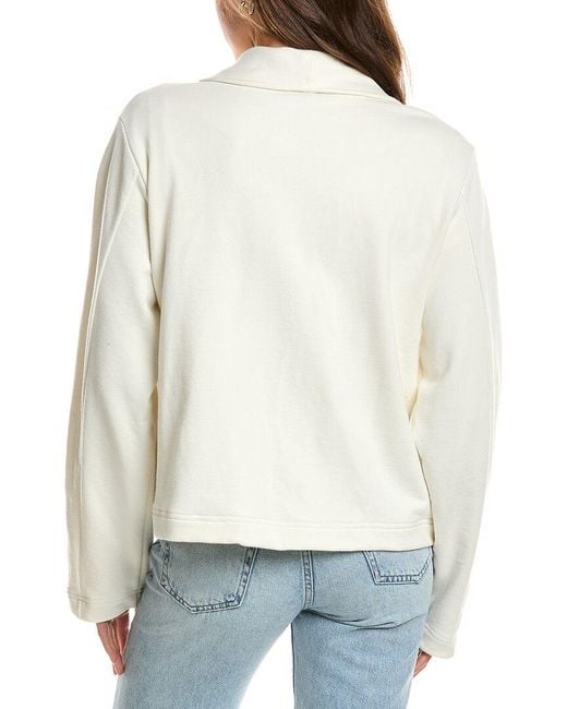 Splendid White Greta Terry Blazer