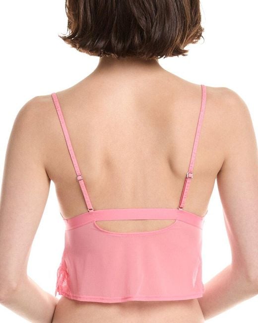 On Gossamer Pink Triangle Cami