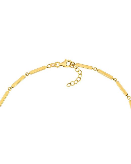 HAWLEY ST Metallic 14K Station Bracelet