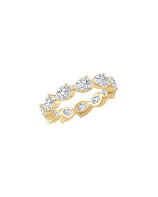 Lab Grown Diamonds White 14K 4.03 Ct. Tw. Lab-Grown Diamond Eternity Ring