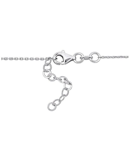 Rina Limor White 14k 0.06 Ct. Tw. Diamond Pendant