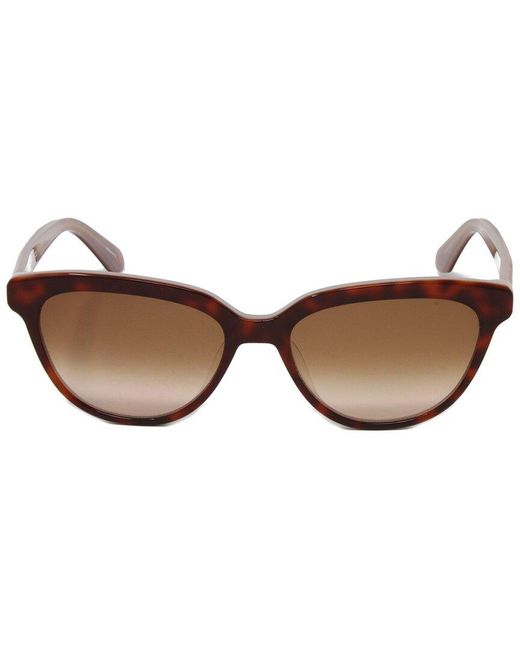 Kate Spade Brown Cayennes 54Mm Sunglasses