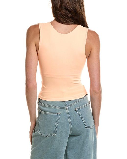 Free People Blue Clean Lines Tank