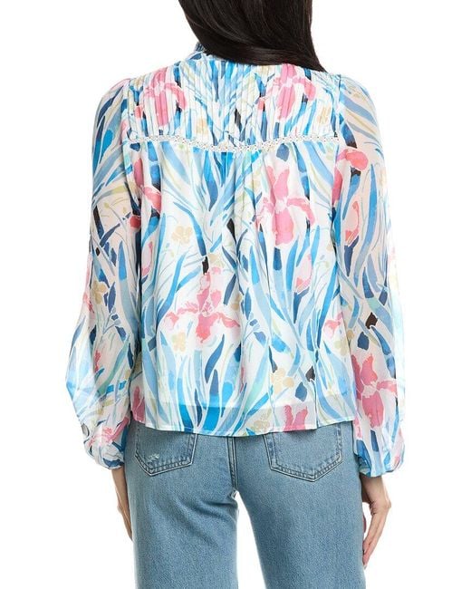 Allison Blue Monica Blouse