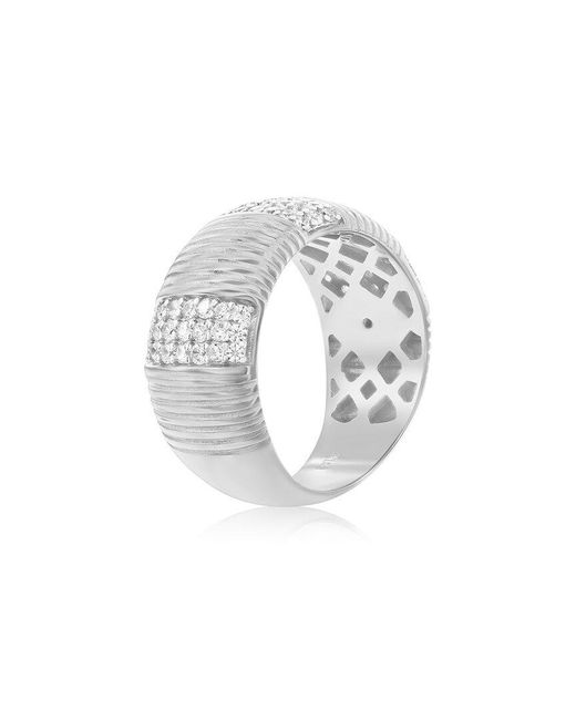 Suzy Levian CZ Jewelry White Suzy Levian Cz Ring