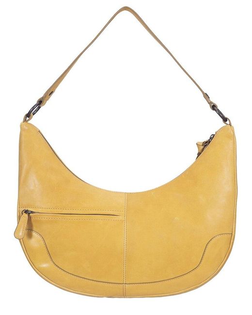 Frye Metallic Melissa Leather Hobo Bag