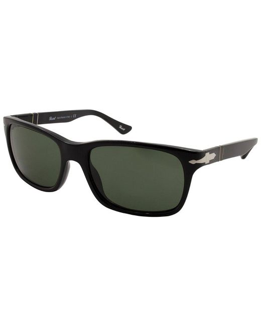 Persol Black Po 3048S 55Mm Sunglasses for men