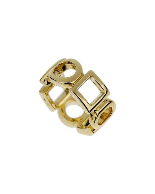 Chanel Metallic 18K Cocktail Ring (Authentic Pre-Owned)