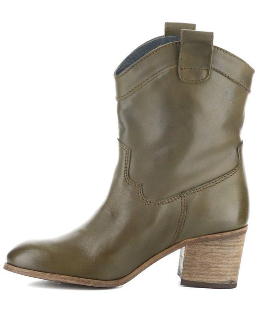 Fly London Green Daxi Leather Boot
