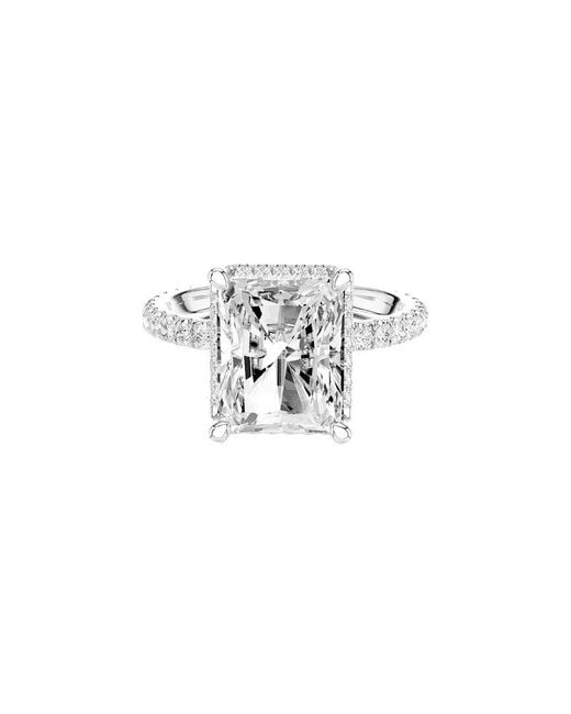 Amairah White 14K 4.25 Ct. Tw. Lab-Grown Diamond Engagement Ring