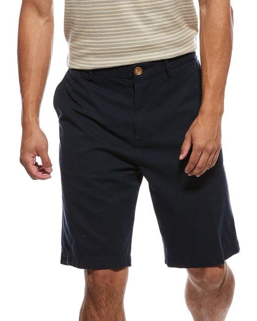 Brunello Cucinelli Black Chino Short for men