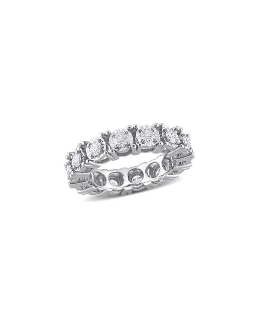 Rina Limor Multicolor 14k 1.26 Ct. Tw. Diamond Eternity Ring