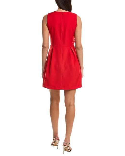 Fate Red Bow Mini Dress
