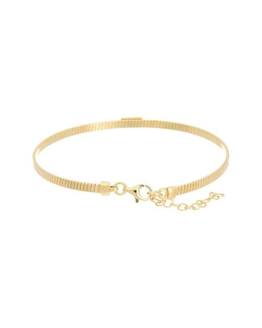 Meshmerise White 18K Over 0.03 Ct. Tw. Diamond Bangle