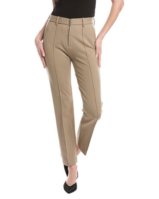 Helmut Lang Natural Slim Ponte Pant