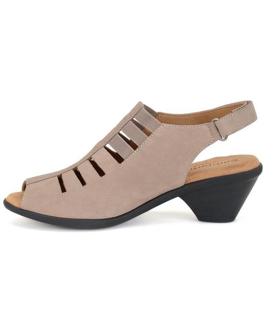 Comfortiva Pink Faye Leather Sandal