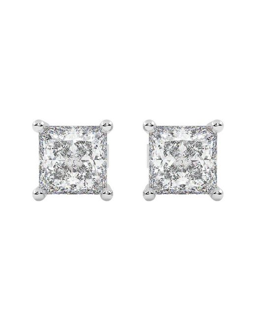 Diamond Select Cuts White 14K 0.25 Ct. Tw. Diamond Earrings