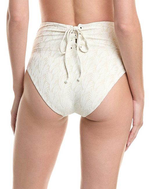 Onia White Emelia Bikini Bottom
