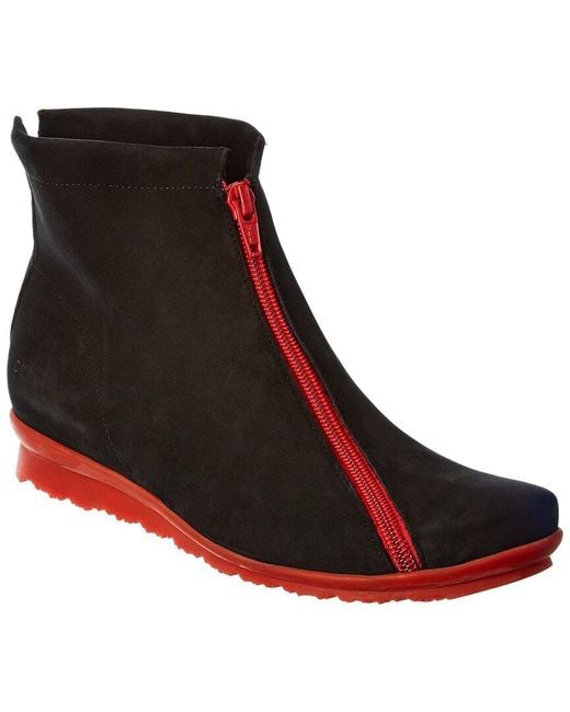 Arche Brown Barwol Suede Bootie