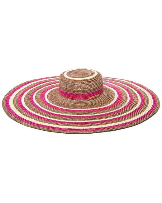 Trina Turk Pink Tuscan Floppy Hat