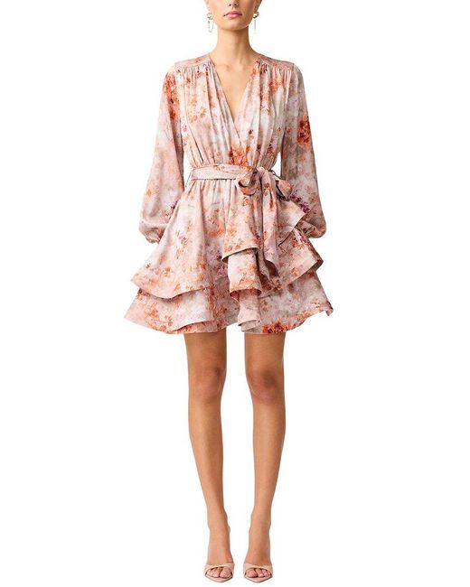 Elliatt Pink Piper Mini Dress