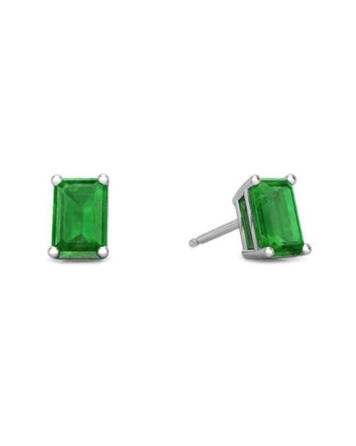 Forever Creations USA Inc. Green Signature Collection 14K 1.08 Ct. Tw. Emerald Earrings