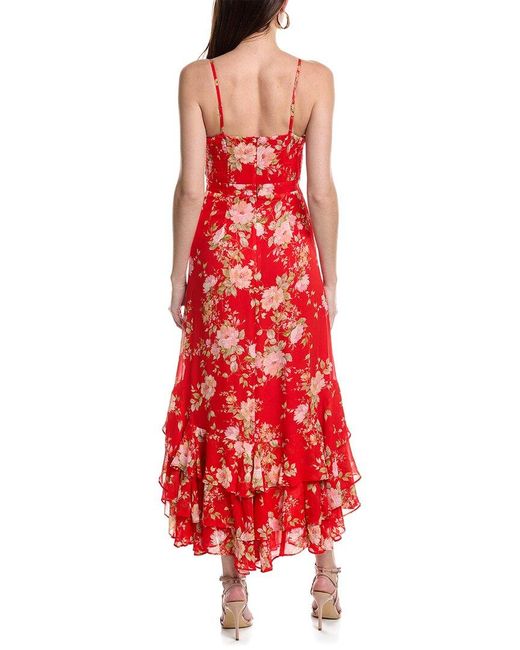 Yumi Kim Red Carmela Maxi Dress