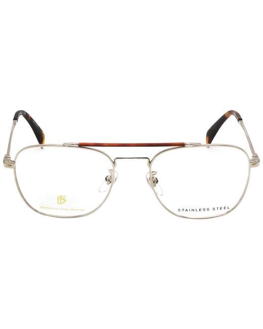 David Beckham Metallic 52Mm Optical Frames