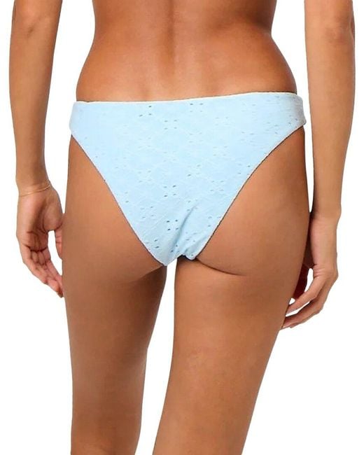 La Porte Blue Camilla Low-Rise Bottom