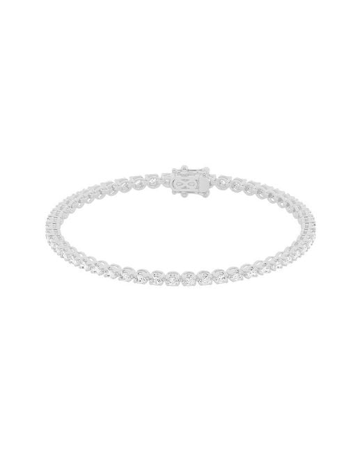 Lab Grown Diamonds White 14K 2.00 Ct. Tw. Lab Grown Diamond Tennis Bracelet