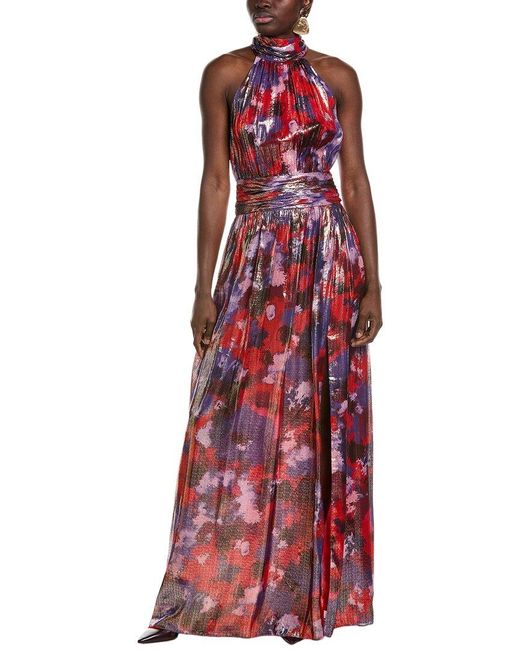 Ramy Brook Red Ainsley Maxi Dress