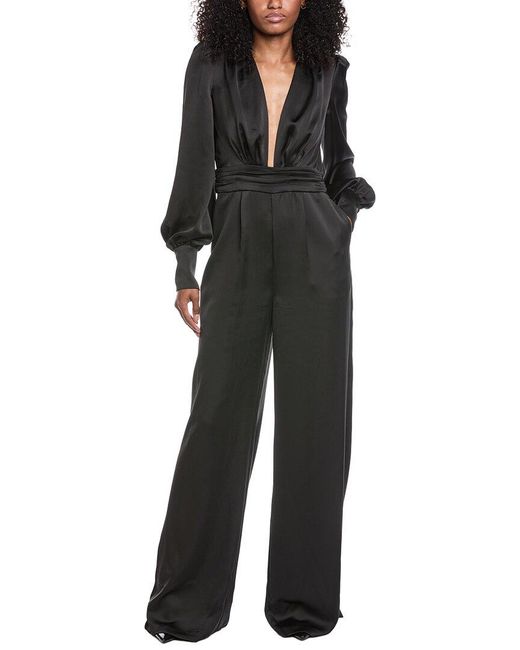 Ramy Brook Black Madelane Jumpsuit