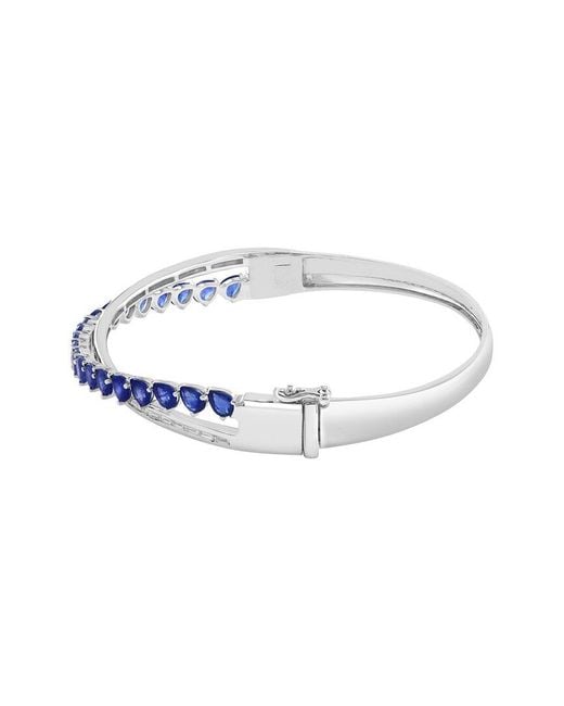 Effy Fine Jewelry Blue 14K 5.53 Ct. Tw. Diamond & Sapphire Bracelet