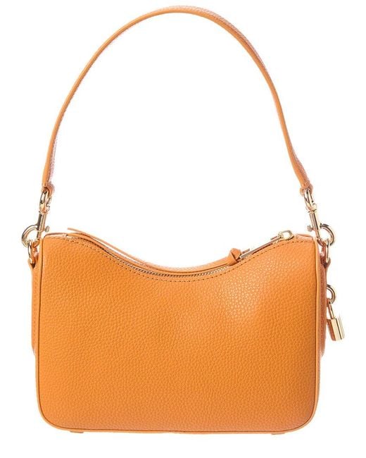 Marc Jacobs Orange Drifter Small Convertible Leather Shoulder Bag