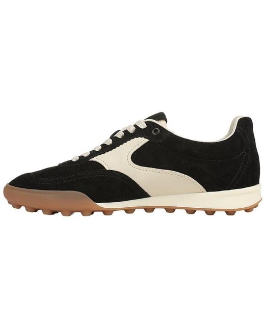Vince Black Silverlake Trainer Leather Slip-On Sneaker
