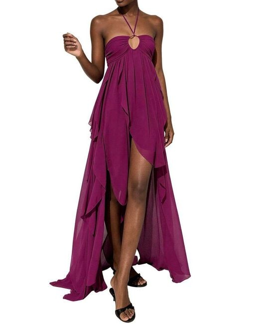 Emma way Purple Maxi Dress
