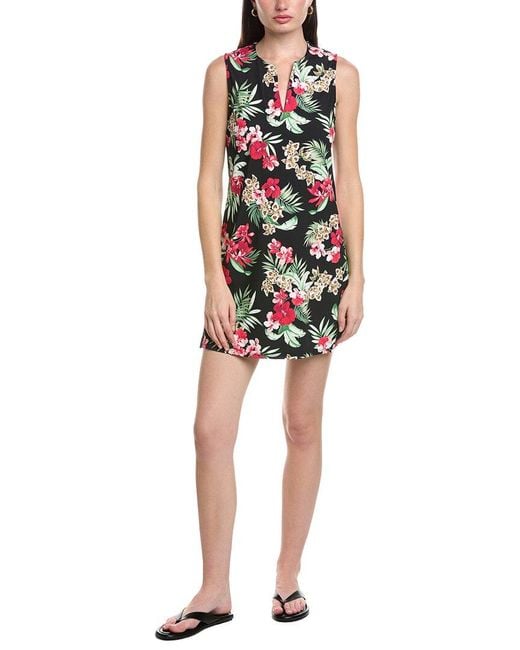 Tommy Bahama Red Lily Cat Split Neck Romper