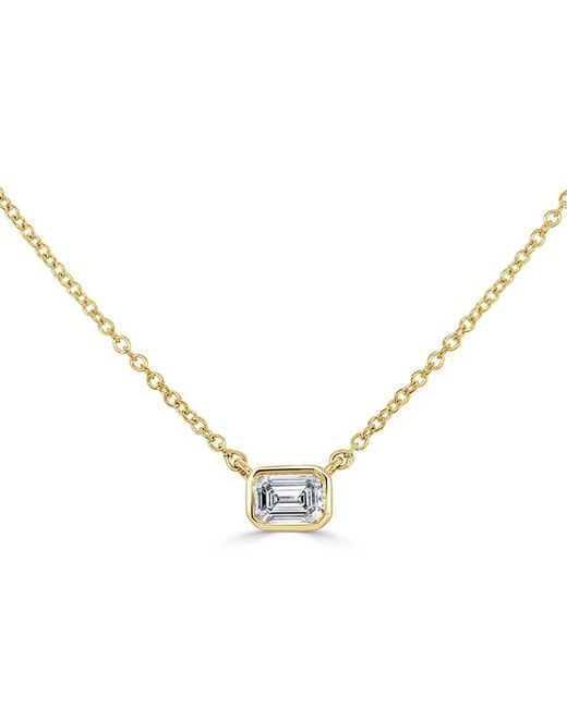 Sabrina Designs Metallic 14k 0.25 Ct. Tw. Diamond Pendant Necklace
