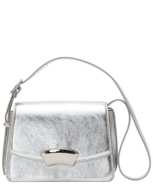 3.1 Phillip Lim Metallic Id Leather Crossbody