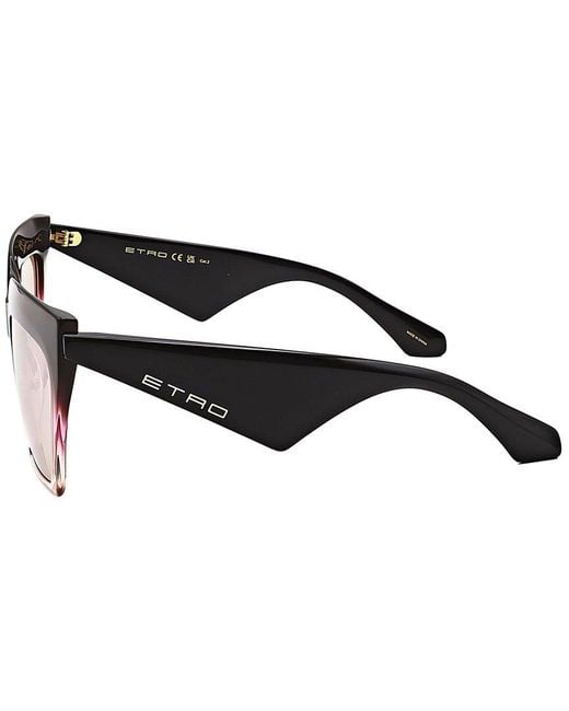 Etro Black 58Mm Sunglasses