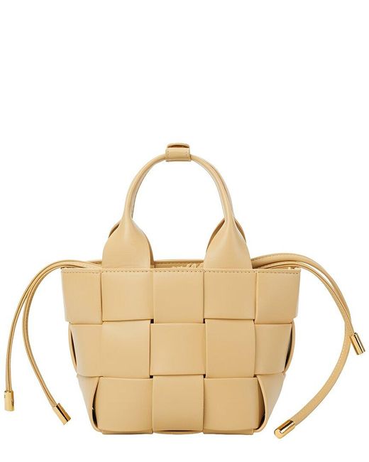 Ariele Tesoro Metallic Leather Tote