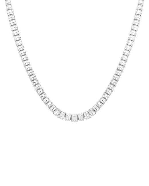 Lab Grown Diamonds Metallic 14K 24.00 Ct. Tw. Lab-Grown Diamond Fashion Necklace