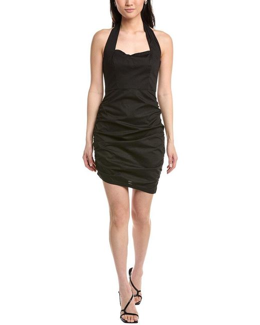 Hutch Black Mallan Mini Dress