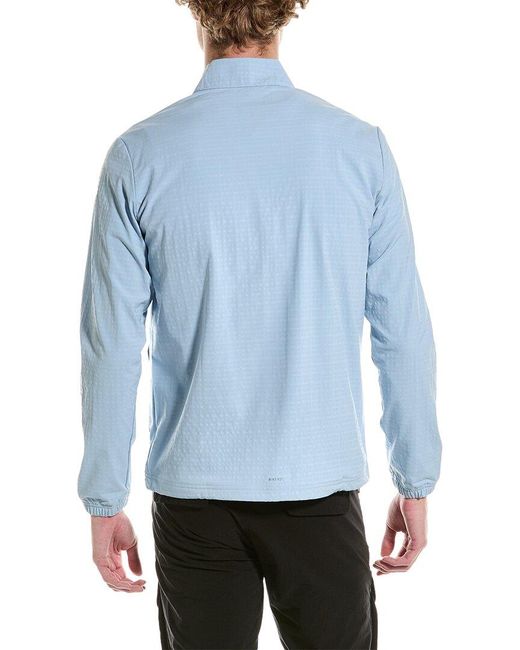 Adidas Originals Blue Ultimate365 Wind.rdy 1/2-zip Pullover for men